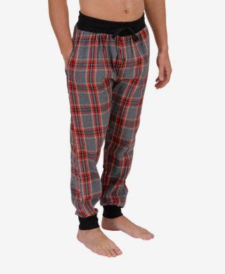 Men's Flannel Jogger Lounge Pants by MEMBERS ONLY