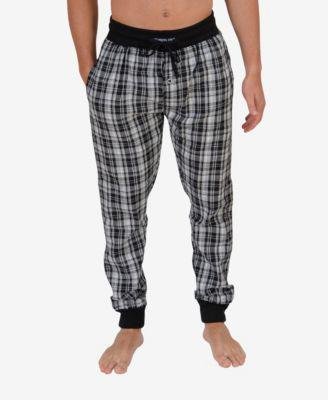 Men's Flannel Jogger Lounge Pants by MEMBERS ONLY