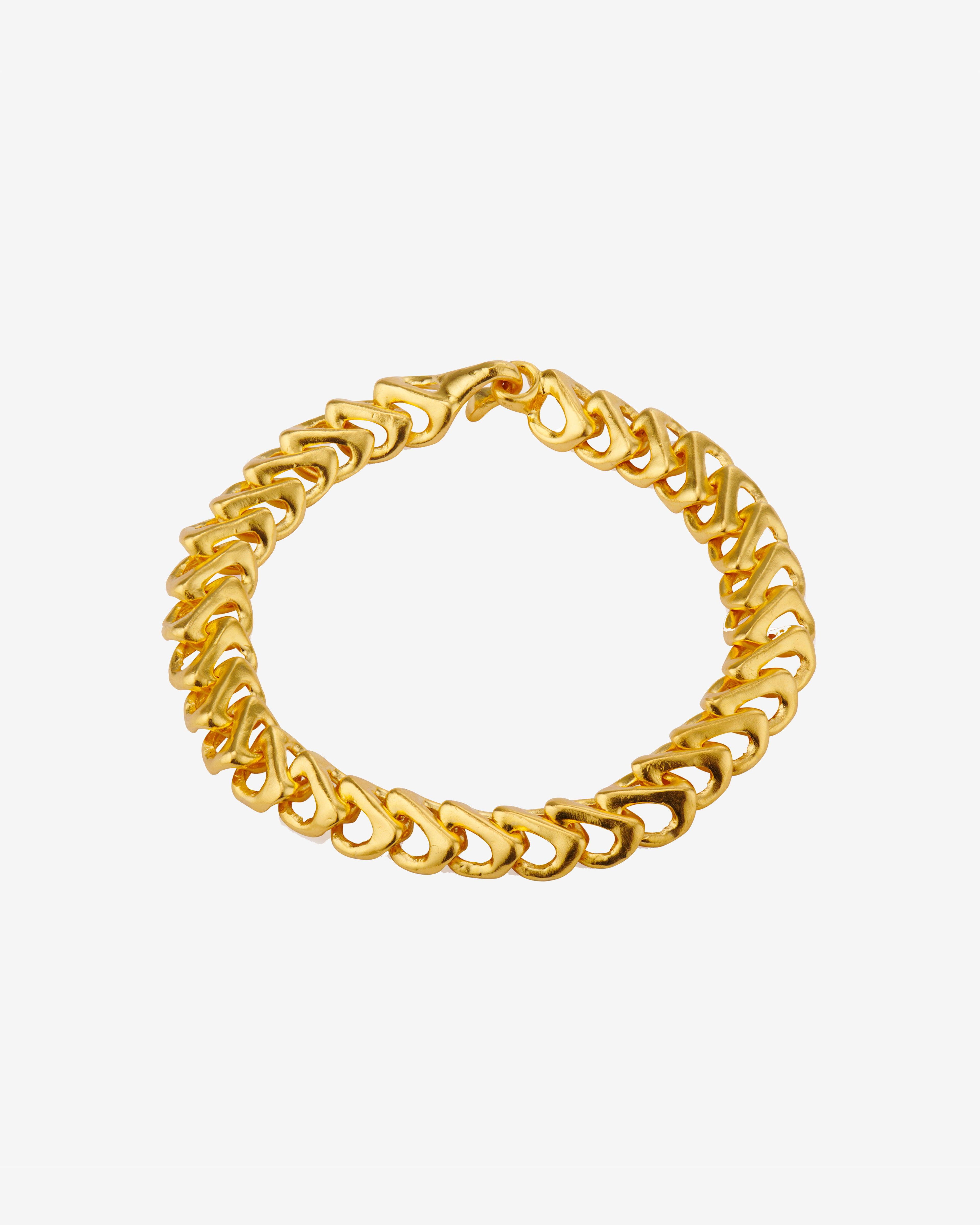 Mene - Vertebrae Link Bracelet - (Gold) by MENE