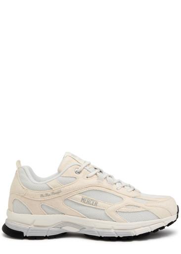Re-Run panelled mesh trainers by MERCER