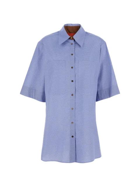 geometric-print short-sleeve shirt by MERCI