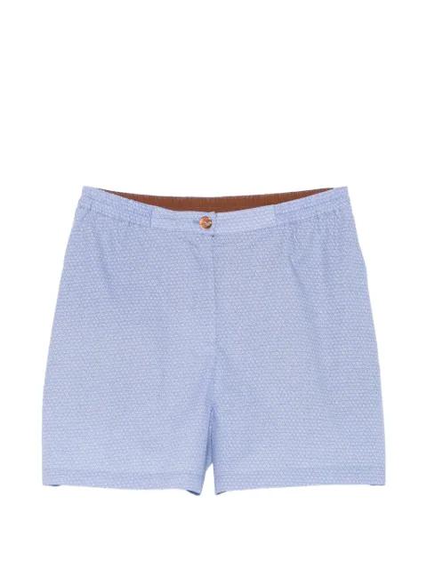 geometric-print shorts by MERCI