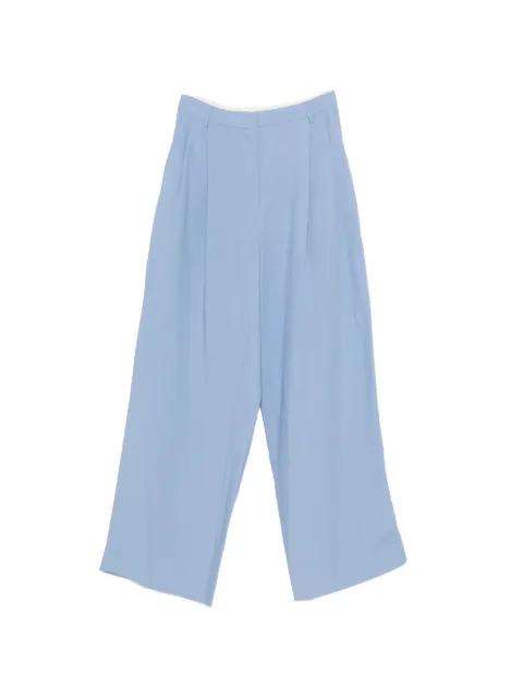 pleated wide-leg trousers by MERCI