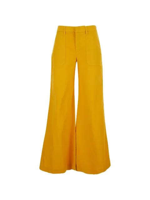side-pockets palazzo pants by MERCI