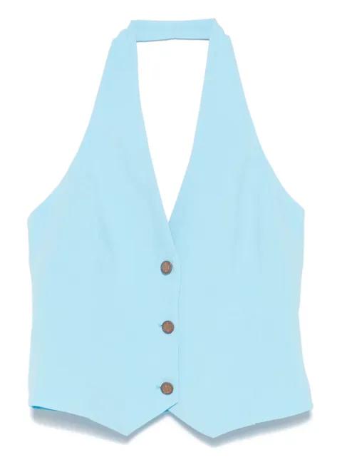 slub-textured top by MERCI