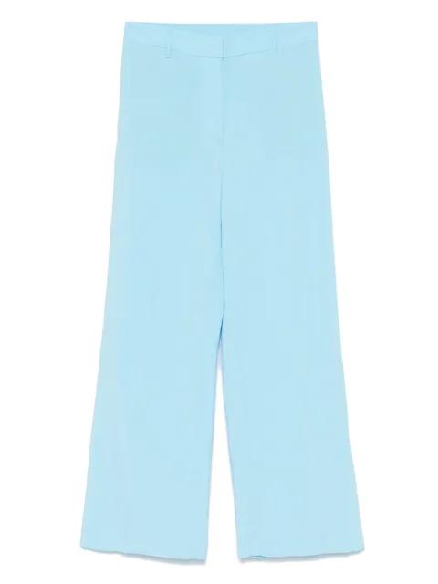 slub-textured trousers by MERCI