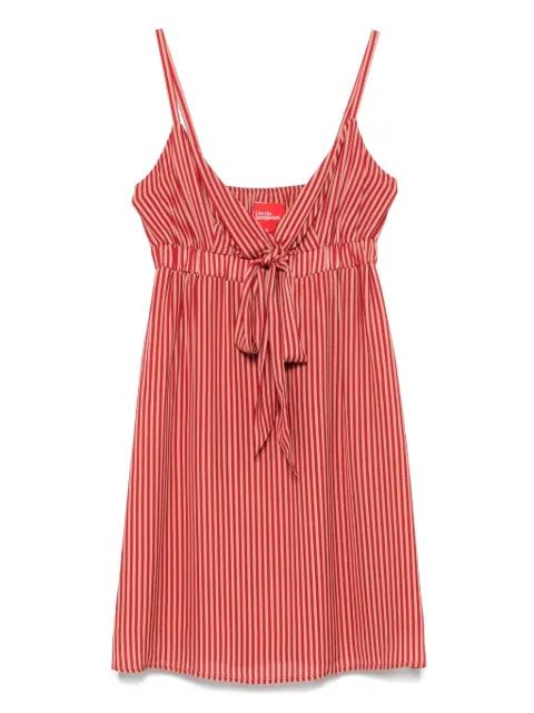 striped mini dress by MERCI