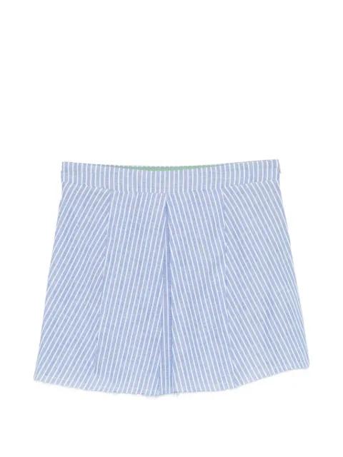 striped pleated skirt by MERCI
