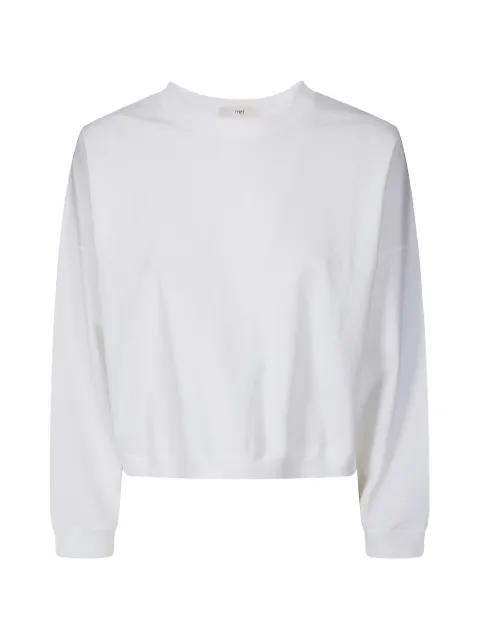 dropped-shoulder cotton sweater by MERIPPA