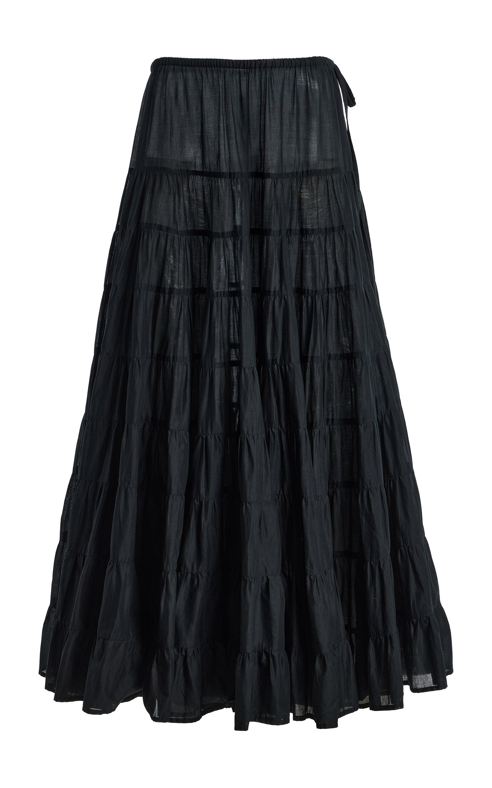 Merlette Chandni Cotton-Voile Skirt -oda Operandi by MERLETTE