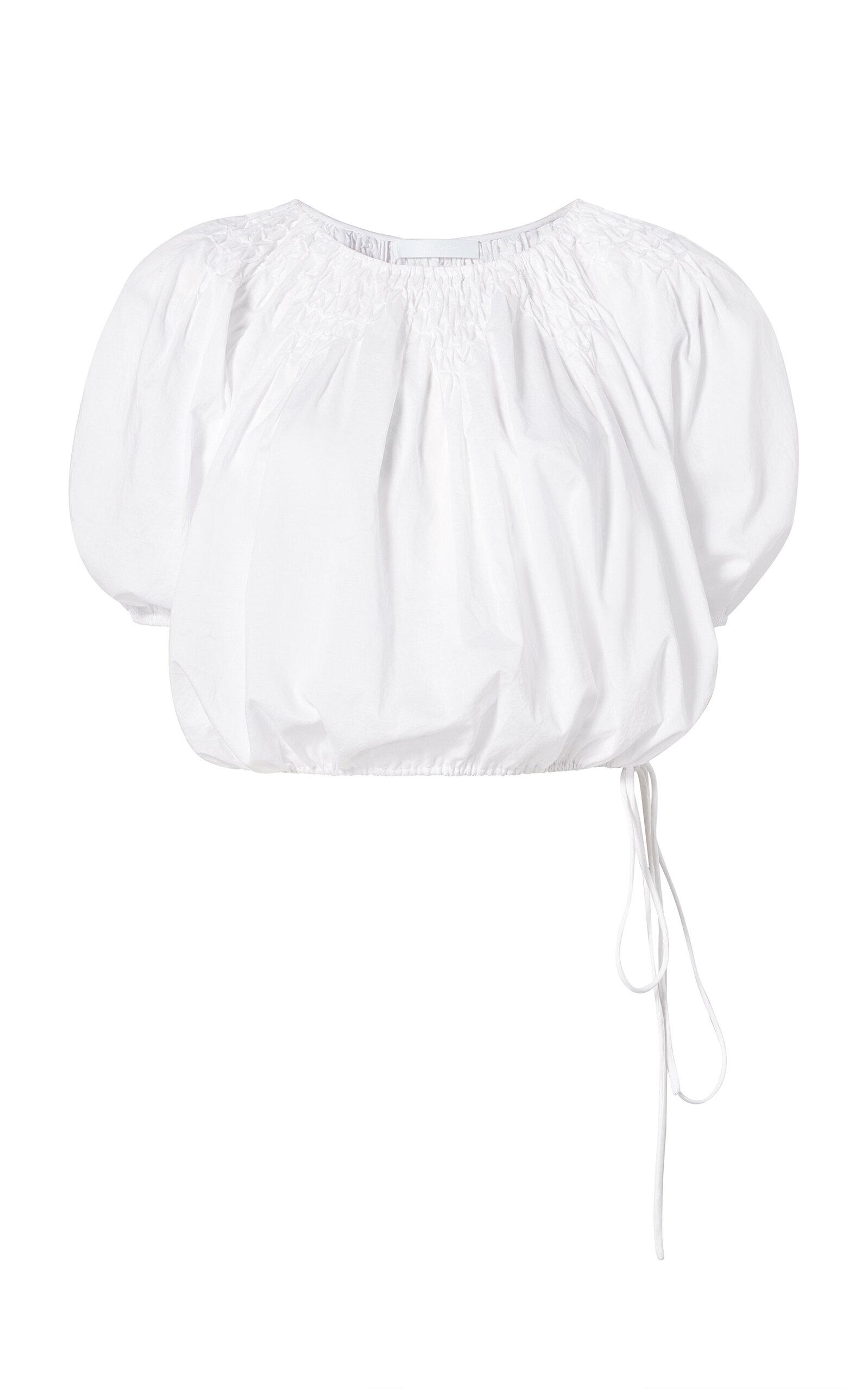 Merlette Lotus Cotton-Lawn Top - Moda Operandi by MERLETTE
