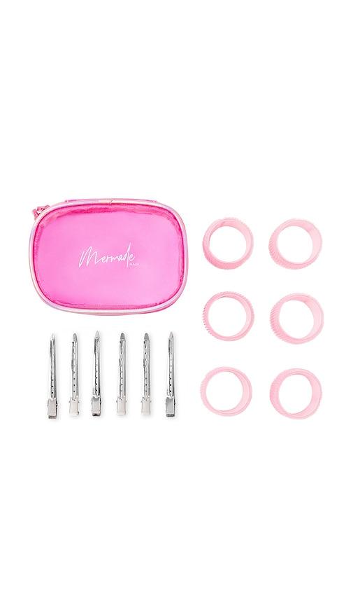 Mermade Hair Velcro Roller Kit in Pink by MERMADE HAIR