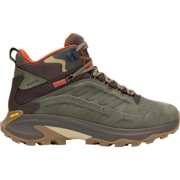 Moab Speed 2 Leather Mid Waterproof Hiking Boots by MERRELL