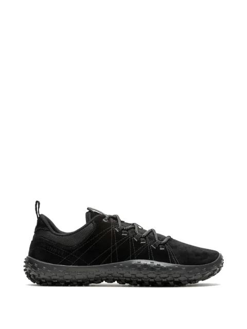 Wrapt suede lace-up sneakers by MERRELL