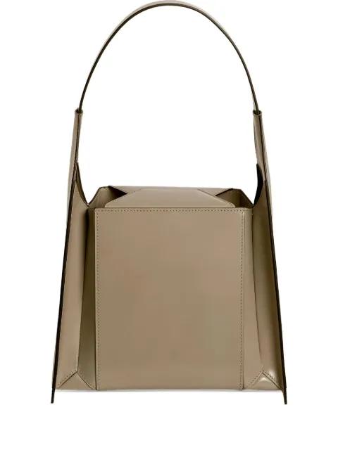 Angelo leather tote bag by MERRYL TIELMAN