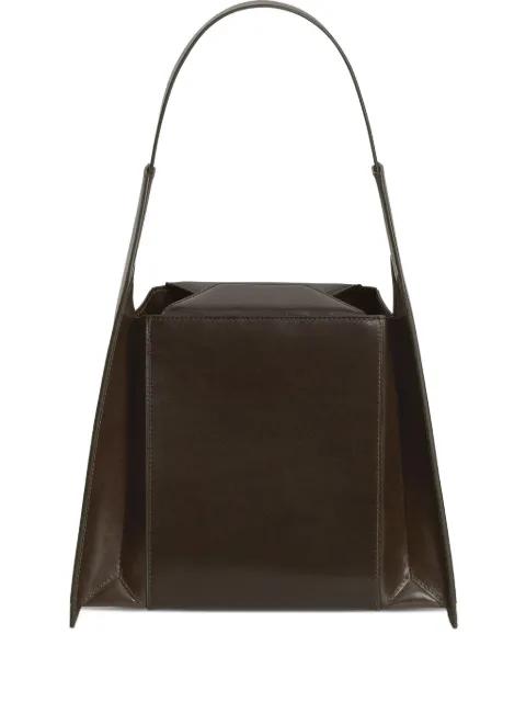 Angelo leather tote bag by MERRYL TIELMAN