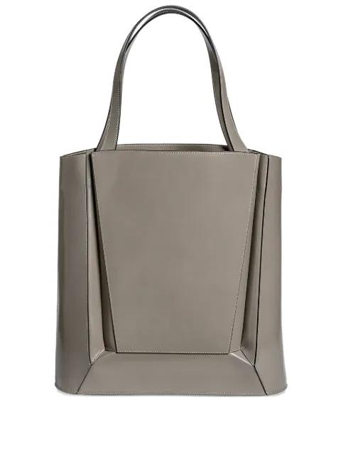 Frank panelled leather tote bag by MERRYL TIELMAN