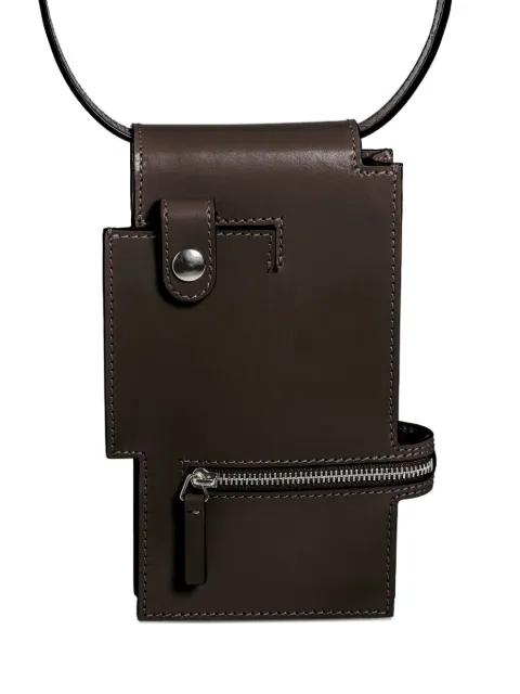 Jimmy flap pocket cross body bag by MERRYL TIELMAN