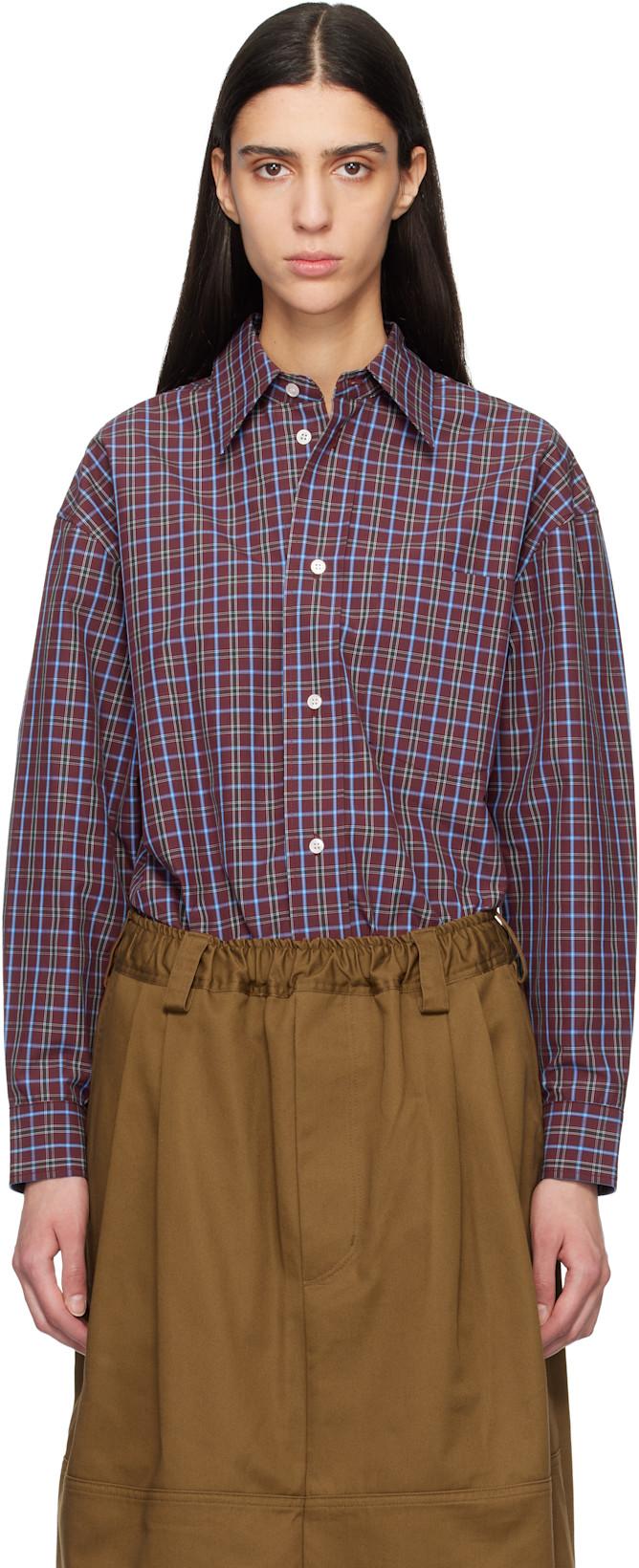 Burgundy Classic Shirt by MERYLL ROGGE