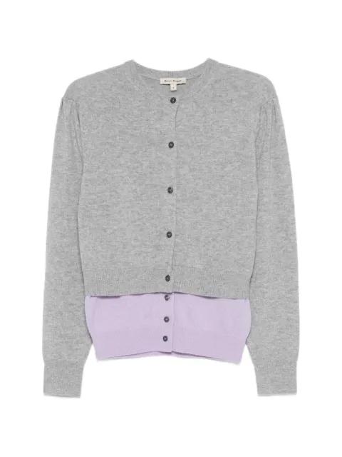 buttoned layered cardigan by MERYLL ROGGE
