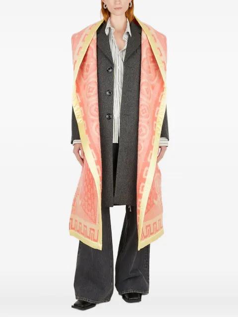 detachable-scarf wool coat by MERYLL ROGGE