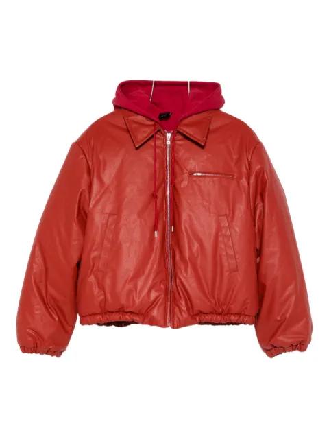 hoodied zip coat by MERYLL ROGGE