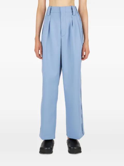 pleats belt loops trousers by MERYLL ROGGE