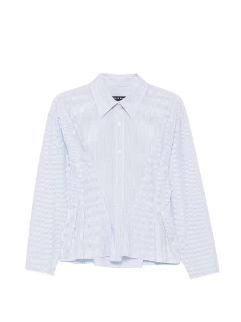 striped pleated shirt by MERYLL ROGGE