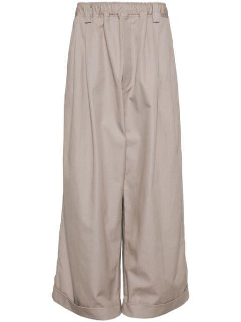 wide-leg cotton chinos by MERYLL ROGGE