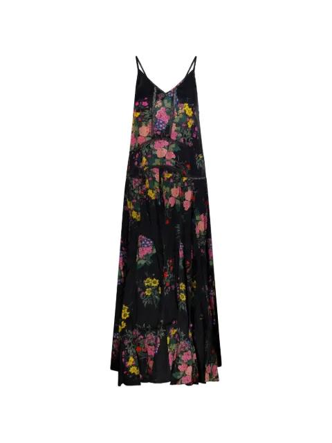 Polly floral lace maxi dress by MES DEMOISELLES
