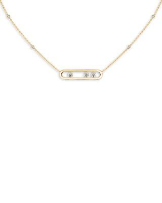 18K Gold Diamond Move Necklace by MESSIKA
