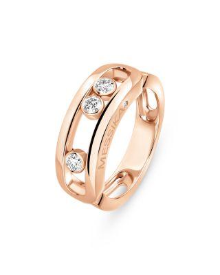 18K Gold Diamond Move Ring by MESSIKA