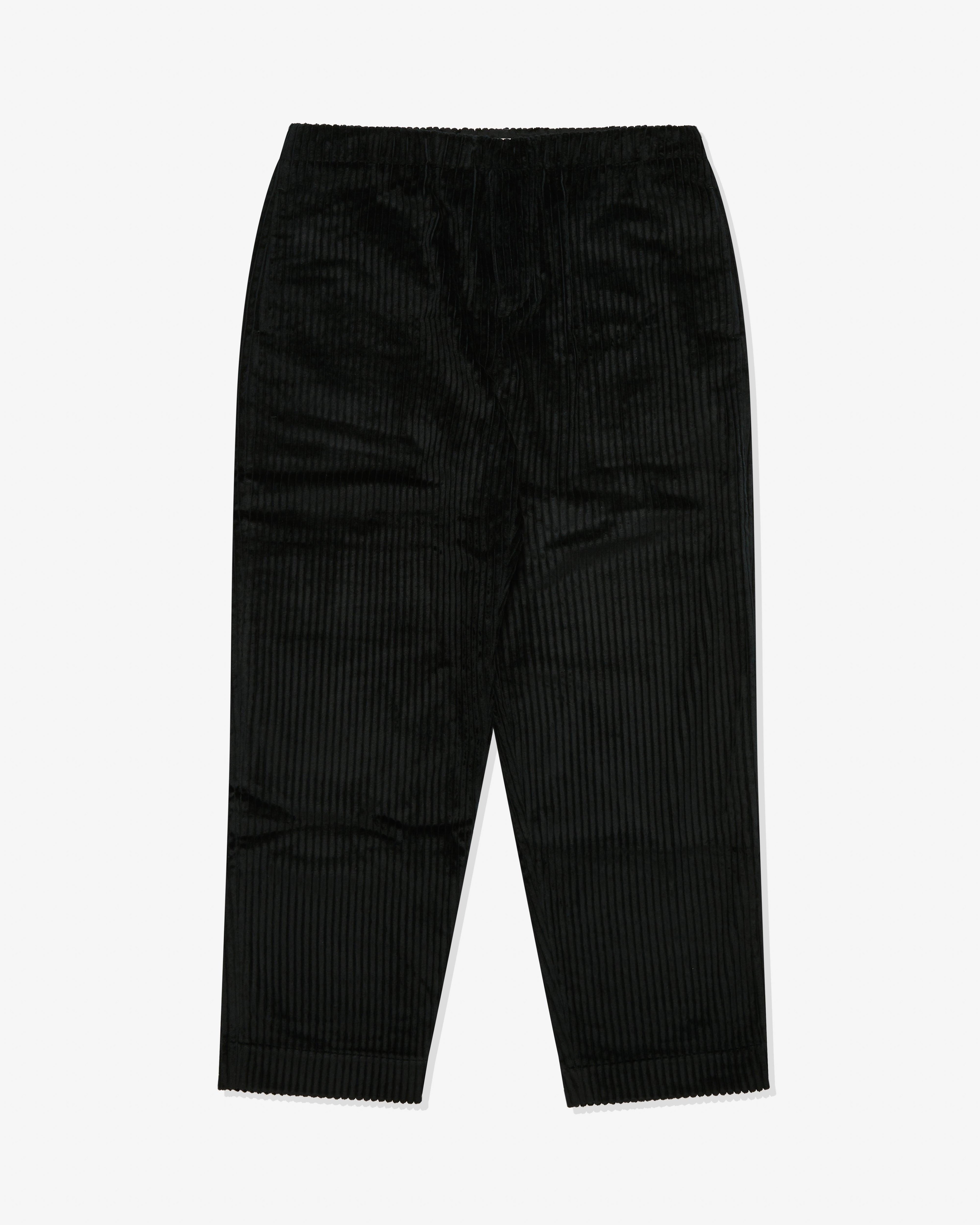 Meta Campania Collective - Men’s Corduroy Drawstring Trousers - (Black) by META CAMPANIA COLLECTIVE