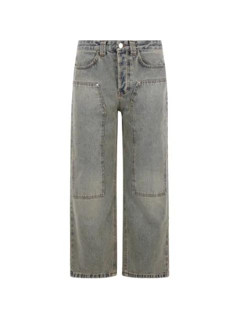 Milton panelled straight-leg jeans by META CAMPANIA COLLECTIVE