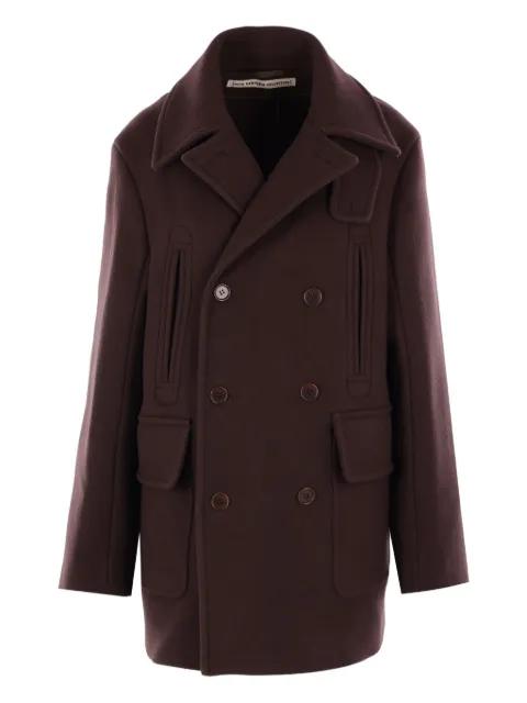double-breasted pocket coat by META CAMPANIA COLLECTIVE