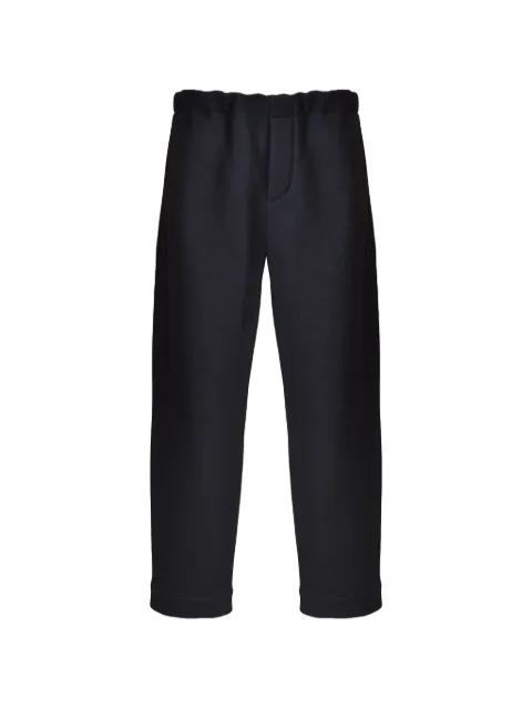 drawstring-waist wool trousers by META CAMPANIA COLLECTIVE
