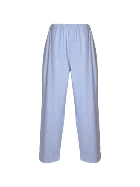 drawstring wide-leg trousers by META CAMPANIA COLLECTIVE
