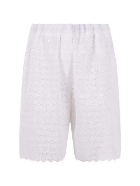 lace-embroidered shorts by META CAMPANIA COLLECTIVE