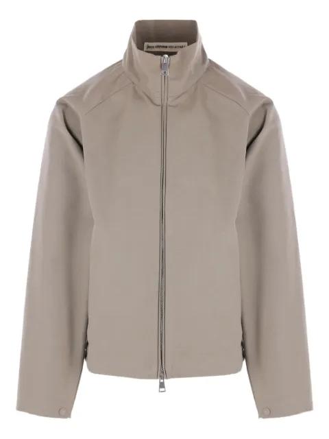 zip-fastening cotton jacket by META CAMPANIA COLLECTIVE