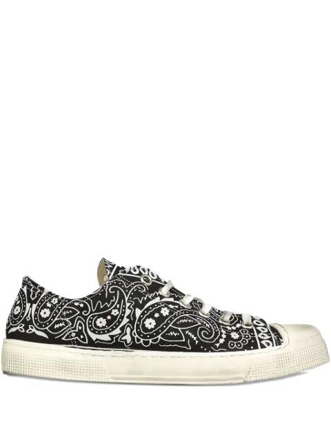 x Jean Michel bandana-print sneakers by METAL GIENCHI