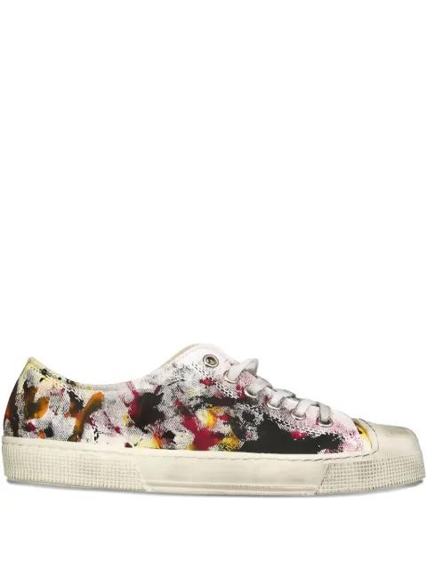 x Jean Michel lace-up sneakers by METAL GIENCHI