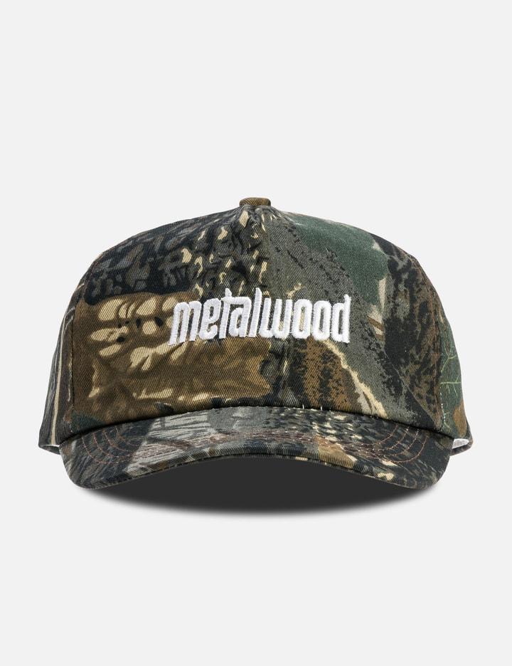 Metal Logo 5-Panel Hat by METALWOOD STUDIO
