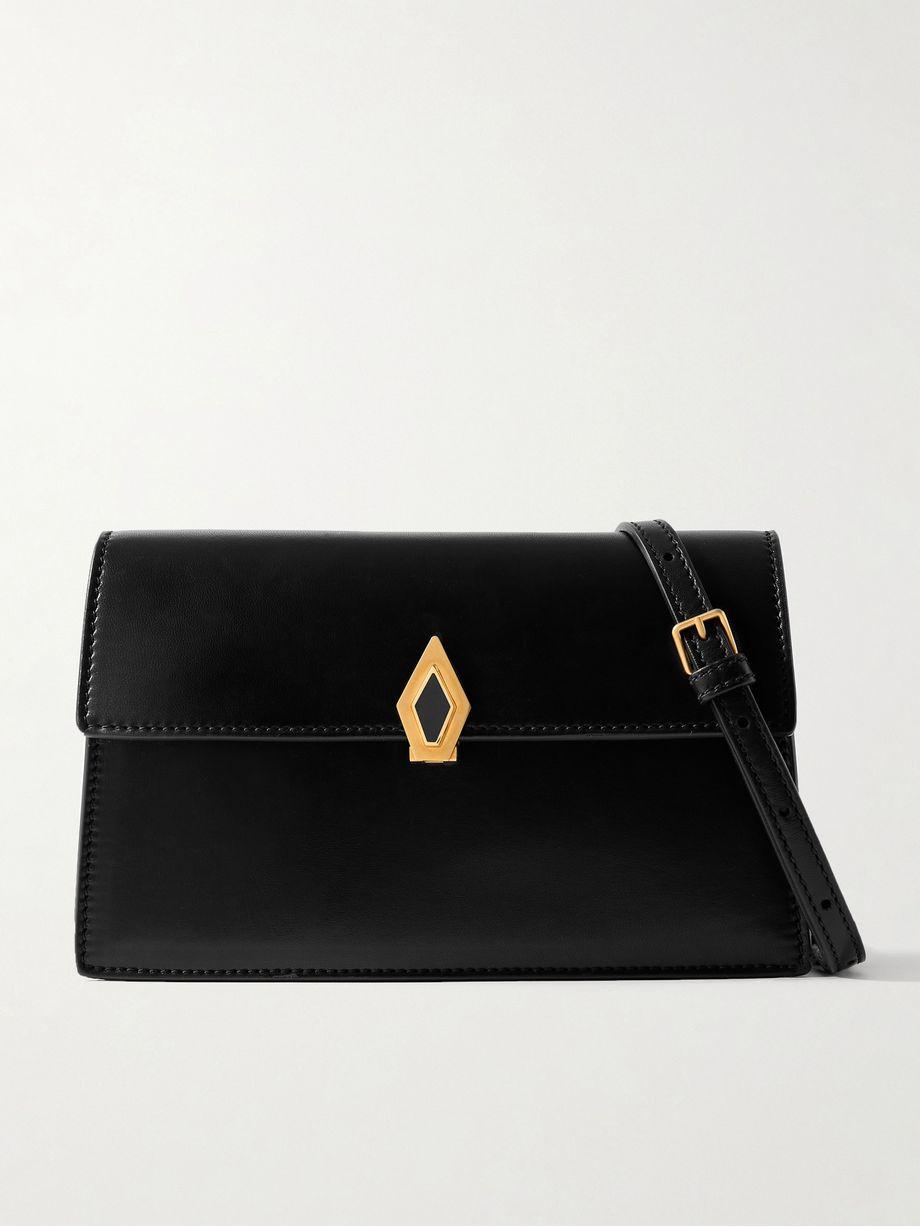 Parallel 22 small leather shoulder bag by METIER