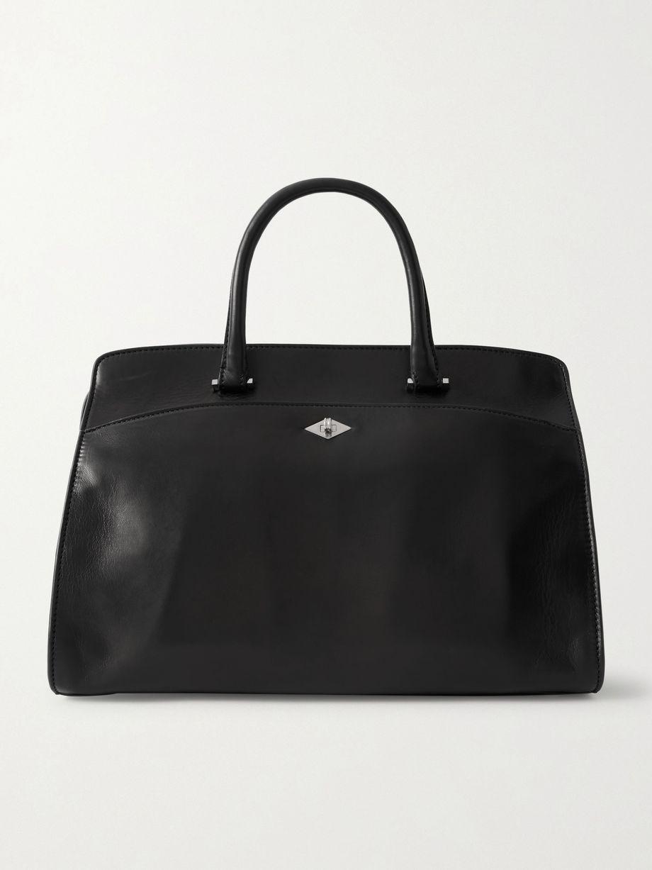 Private Eye leather tote by METIER