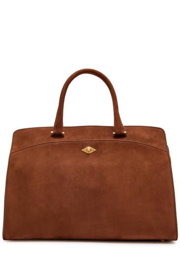 Private Eye nubuck tote bag by METIER