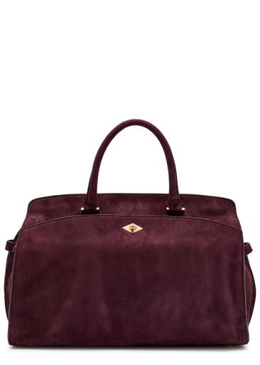 Private Eye suede tote bag by METIER