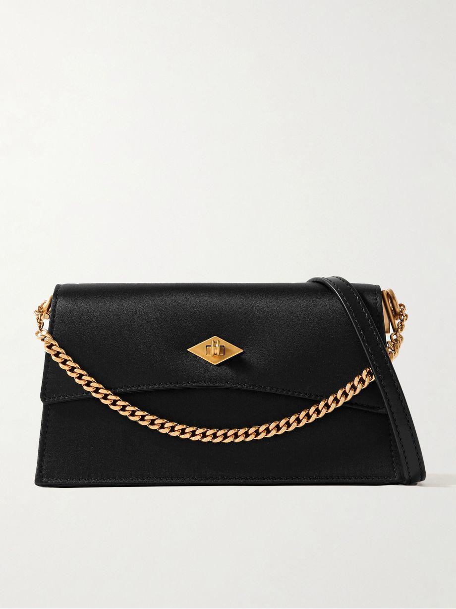 Roma silk-satin shoulder bag by METIER