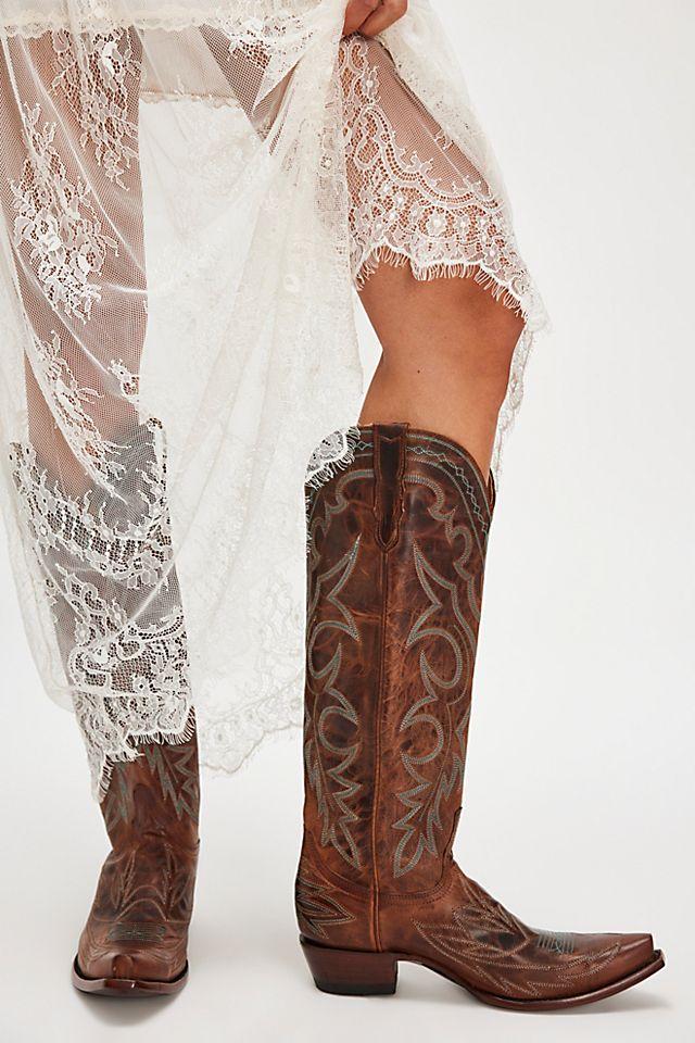 Wren Tall Western Boots by MEXICANA
