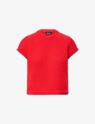 Baby Tee Short-Sleeve Linen and Cotton-Blend Top by ME&EM