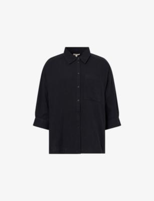 Cheesecloth Relaxed-Fit Cotton Shirt by ME&EM